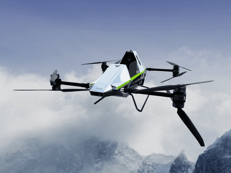 多旋翼超轻型载人eVTOL - 晔生航空